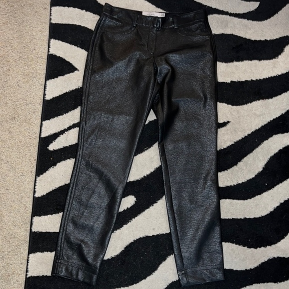 Robert Rodriguez Faux Leather Tapered Pant